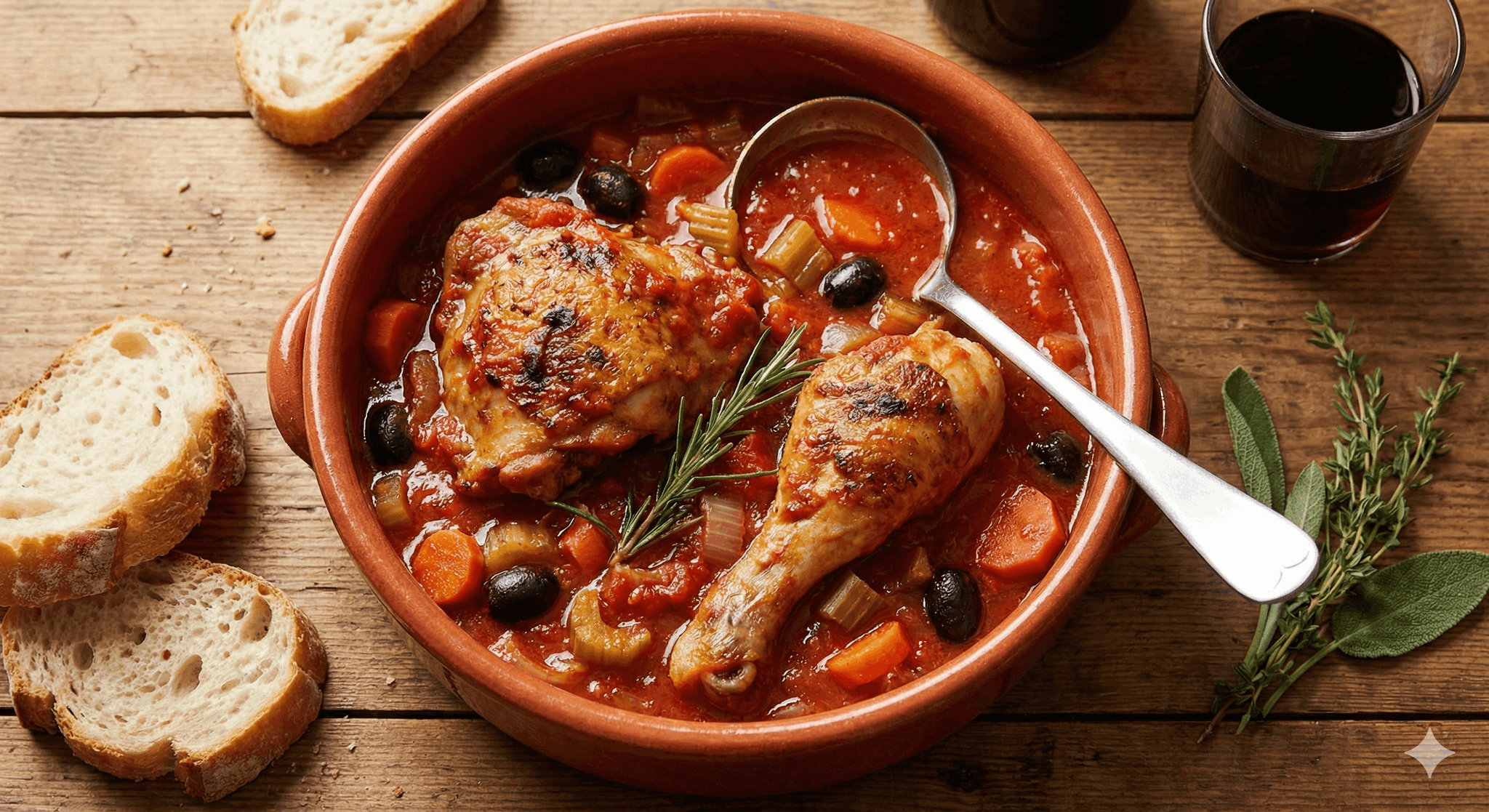 Pollo alla Cacciatora