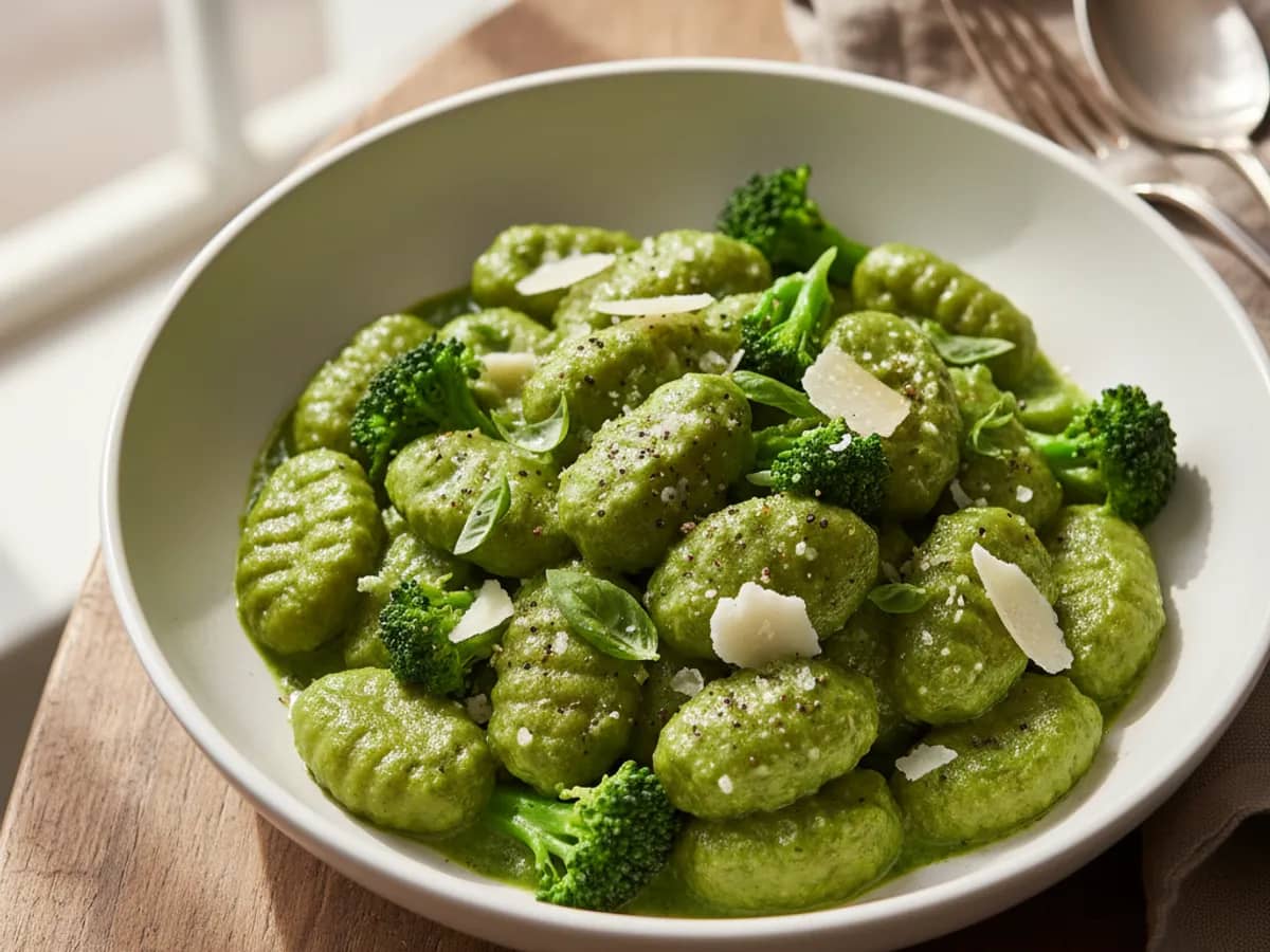 Gnocchi al Broccolo Verde - Ricetta del giorno